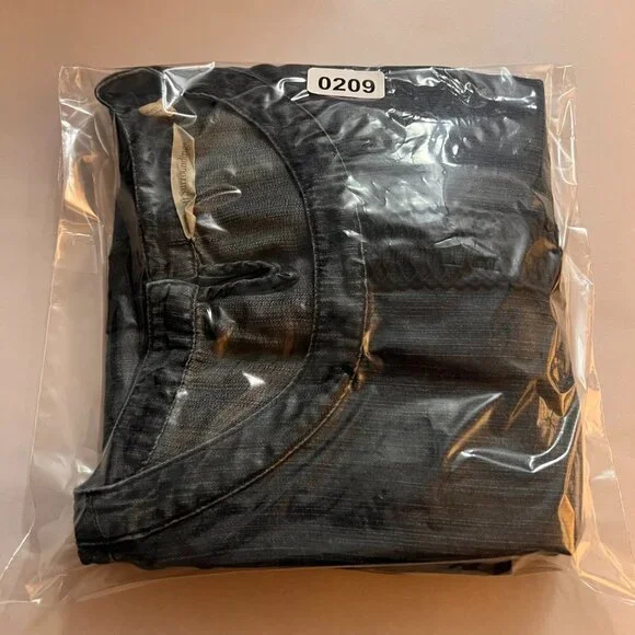 Soft Surroundings Blue Chambray Denim Embroidered Top - Picture 8 of 8